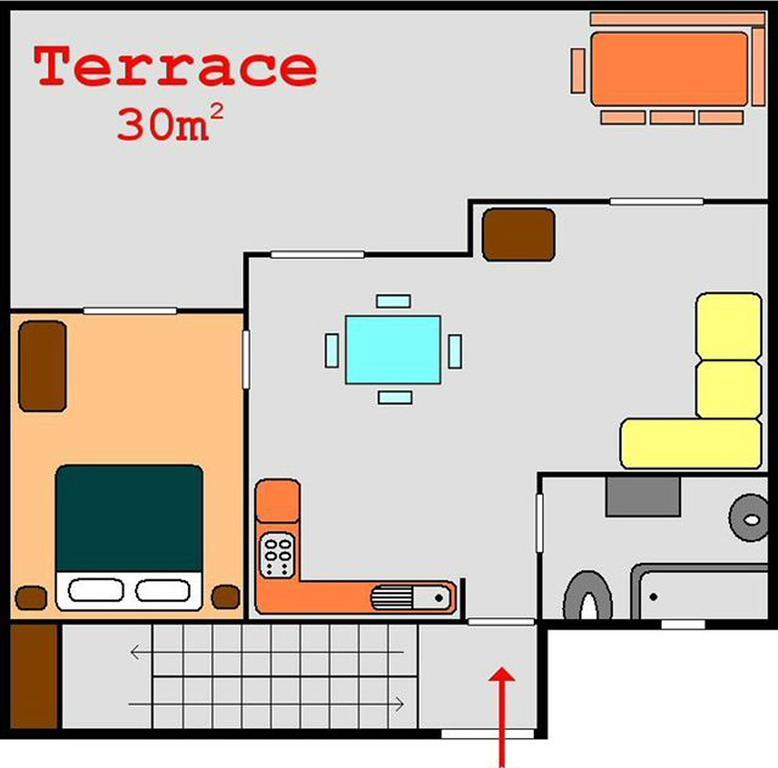 Apartments Mel Бол Екстериор снимка
